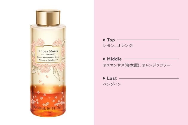 A:スウィートオスマンサス トリートメント バスエッセンスN(現品・300mL)