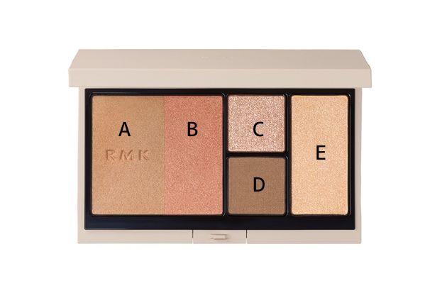 〈RMK〉シェイド ＆ グロウ フェイスパレット(02) 税込7,700円