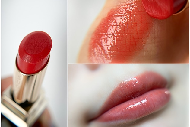 〈スック〉モイスチャー グレイズ リップスティック(レフィル)(03) 税込4,840円、同 ケース 税込990円