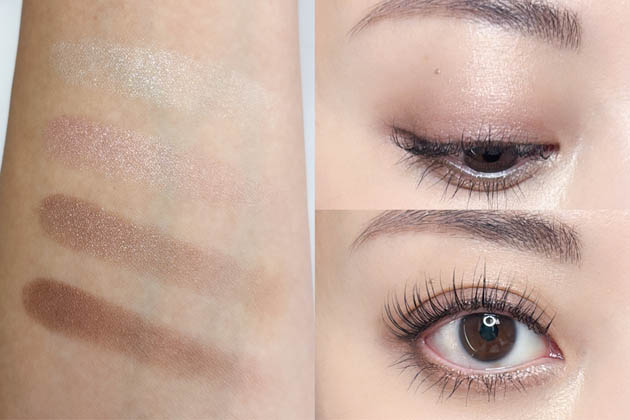 アイシャドウ：くすまず洗練された目元をつくる王道ベージュパレット！