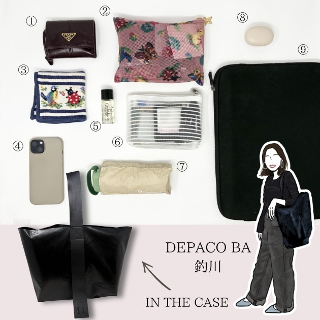 BA釣川のバッグの中身
