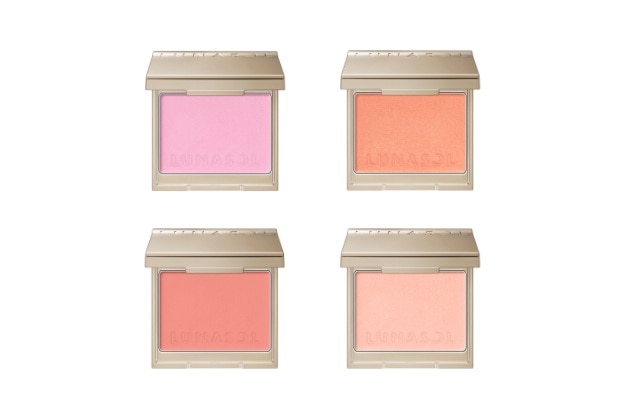 〈ルナソル〉カラーリングブリーズ(レフィル)(全8色) 各税込3,300円、同 ケース 税込1,540円