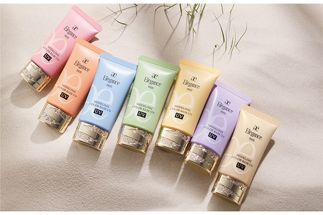 〈エレガンス〉モデリング カラーベース UV SPF40・PA+++・UV耐水性★(30g)(全7色) 各税込5,500円