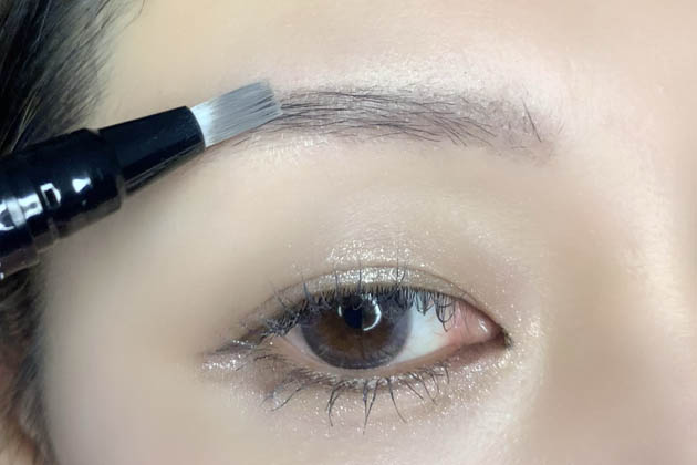 ノイズレス眉の描き方ステップ