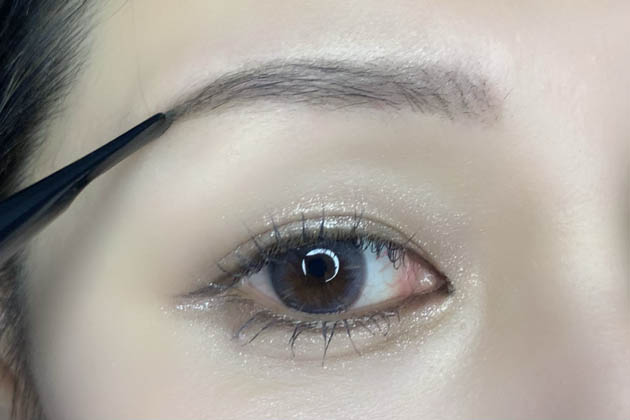 ノイズレス眉の描き方ステップ