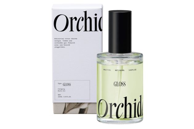 〈メゾンオルキデ〉グロスオイル(100mL) 税込4,400円