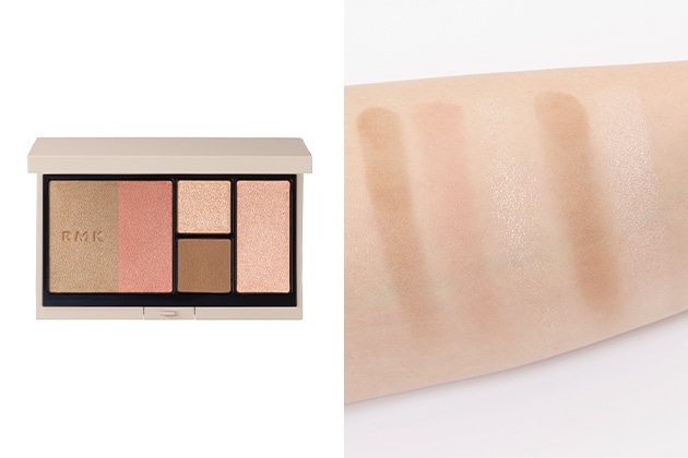 〈RMK〉シェイド ＆ グロウ フェイスパレット(01) 税込7,700円