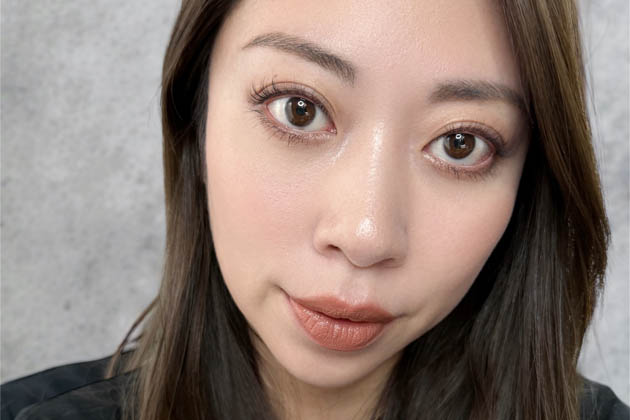 LOOK1｜洗練された、春の好印象フェイス