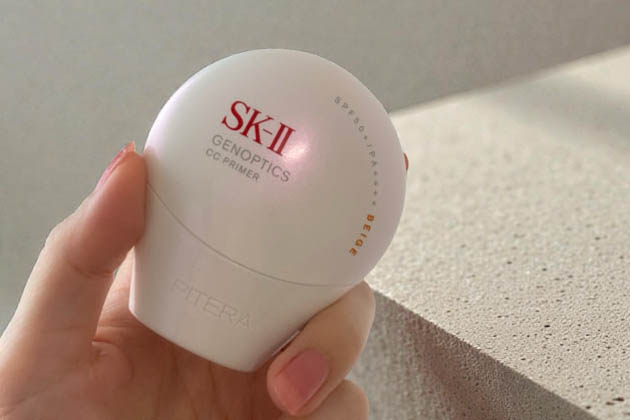 〈SK-II〉ジェノプティクス CC プライマー SPF50+・PA++++(30g)(ナチュラルベージュ) 税込9,900円