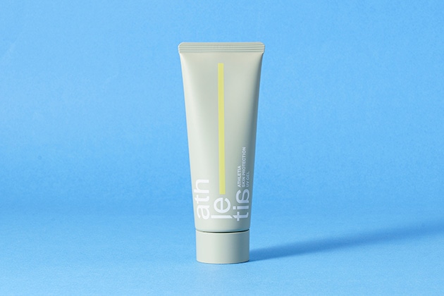 〈アスレティア〉スキンプロテクション UVジェル SPF50+・PA++++・UV耐水性★★(80g) 税込5,500円