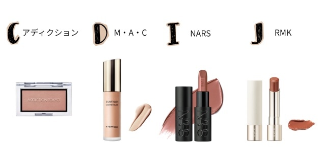 【MAKE-UP POINT③】BRUSH&LIP MAKE