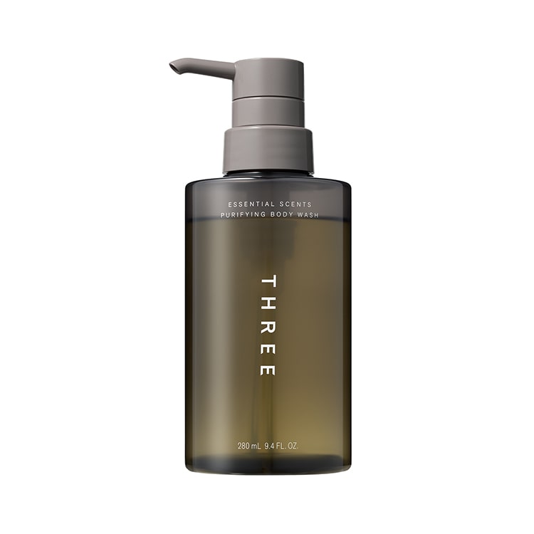 〈THREE〉THREE エッセンシャルセンツ ピュリファイング ボディウォッシュ(280mL) 税込3,960円