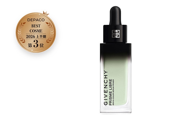 〈ジバンシイ〉プリズム・リーブル・ケア＆カラー・セラム・プライマー(30mL)(グリーン) 税込7,700円