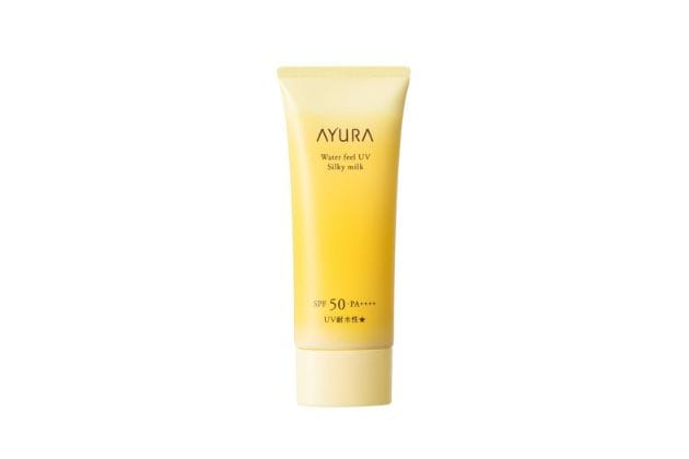〈アユーラ〉ウォーターフィールUV シルキーミルク＜ボディ・フェイス用日やけ止め＞ SPF50・PA++++・UV耐水性★(70g) 税込3,080円