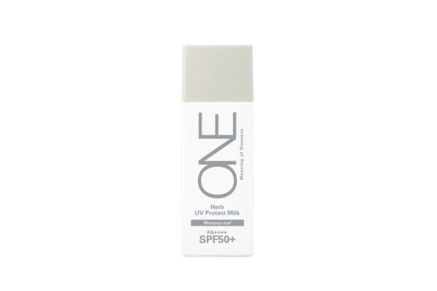 〈エムアイエムシー〉MiMC ONE ハーブUVプロテクトミルク SPF50+・PA++++(50mL) 税込3,520円