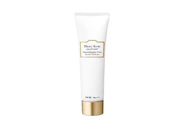〈フローラノーティス&emsp;ジルスチュアート〉センシュアルジャスミン&emsp;コンフォートＵＶセラム SPF50+・PA++++(60g) 税込3,630円