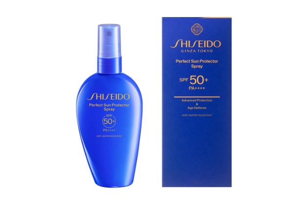 〈SHISEIDO〉パーフェクト サン プロテクター スプレー SPF50+・PA++++・UV耐水性★★(150mL) 税込4,620円