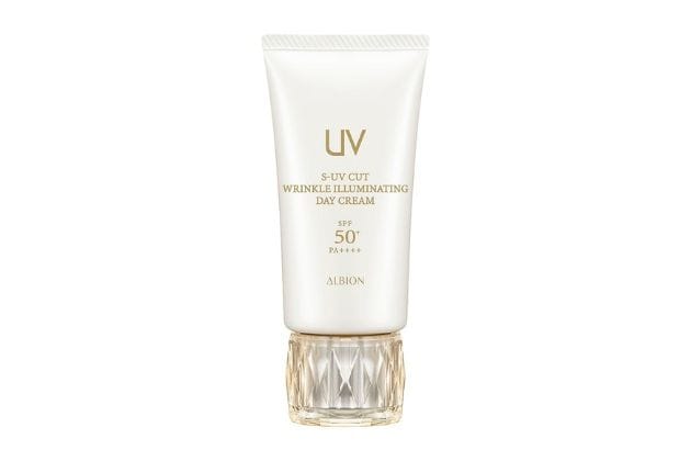 〈アルビオン〉S-UV カット リンクル イルミネイティング デイクリーム〈医薬部外品〉SPF50+・PA++++(50g) 税込11,000円