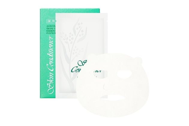 〈アルビオン〉薬用スキンコンディショナー エッセンシャル ペーパーマスク N〈医薬部外品〉(8枚入) 税込3,300円