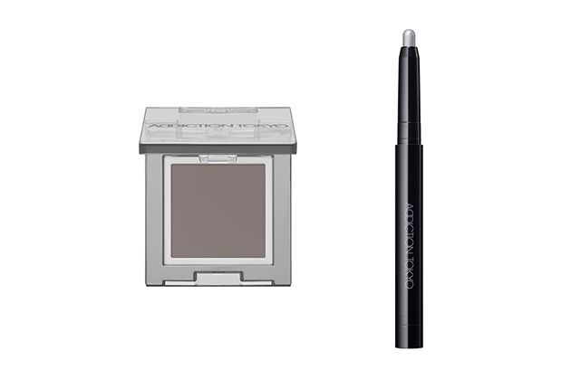 〈アディクション〉左から：ザ&emsp;シングル&emsp;アイシャドウ&emsp;マット(限定4色) 各税込2,530円 ※数量限定発売 ※ケース別売り、ザ クリーミー スティック アイシャドウ(限定1色) 税込2,970円 ※数量限定発売