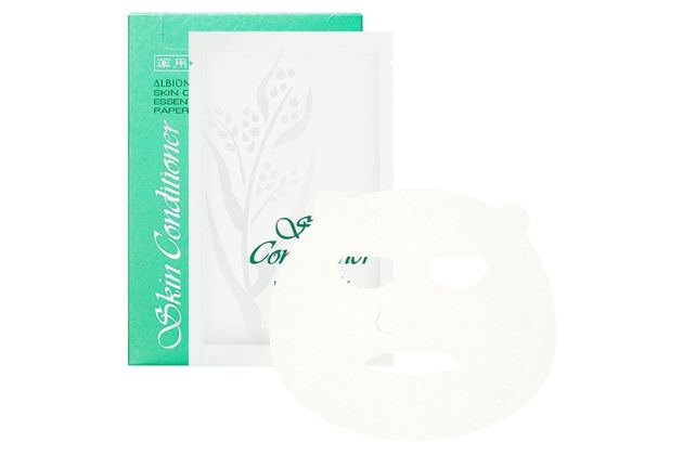 〈アルビオン〉薬用スキンコンディショナー エッセンシャル ペーパーマスク N〈医薬部外品〉(8枚入) 税込3,300円