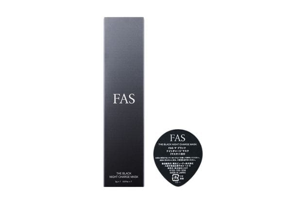〈FAS〉ザ ブラック ナイトチャージ マスク(2g&times;7) 税込7,700円