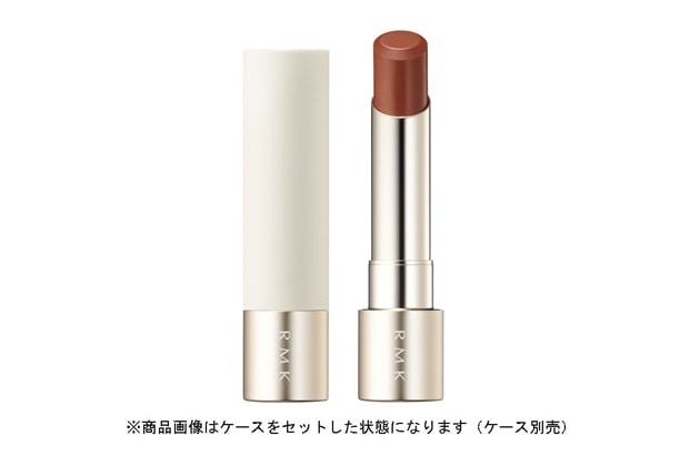 〈RMK〉デューイーメルト リップカラー(レフィル) (11 スパイラル オブ ライフ) 税込3,080円、リップカラーケース 税込1,100円