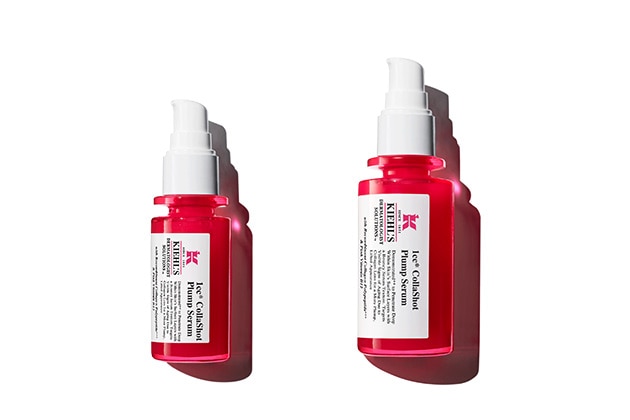 〈キールズ〉左から：キールズ DS プランプ コラセラム(30mL) 税込6,930円、同(50mL) 税込10,450円