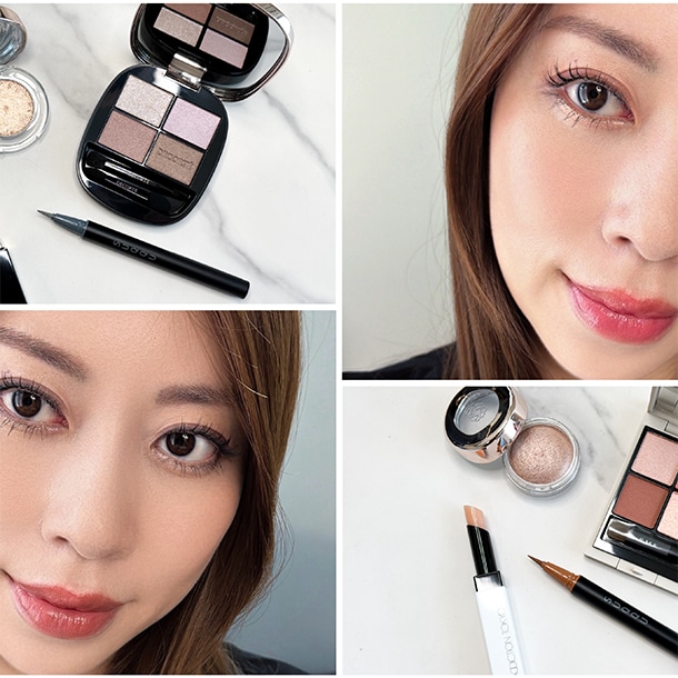 【40代おすすめ】大人のピンクメイクは“質感”で楽しむ｜今っぽく仕上がる2LOOK #MAQUIA