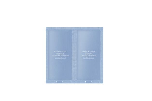 〈メゾンレクシア〉マイバイオーム シャンプー・ヘアトリートメント ペアパウチ(9mL／9g) 税込275円