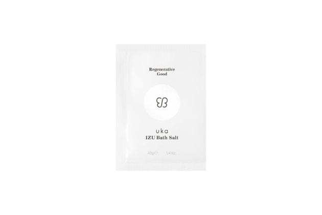 〈uka〉ウカ イズ バスソルト(40g) 税込550円