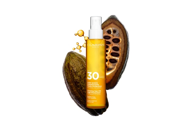 〈クラランス〉グロウイング サン オイル ハイ プロテクション SPF30・PA++++(150mL) 税込4,620円
