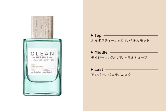 〈クリーン〉リザーブ H2オー アンバーカシミヤ オードパルファム(100mL) 税込17,930円