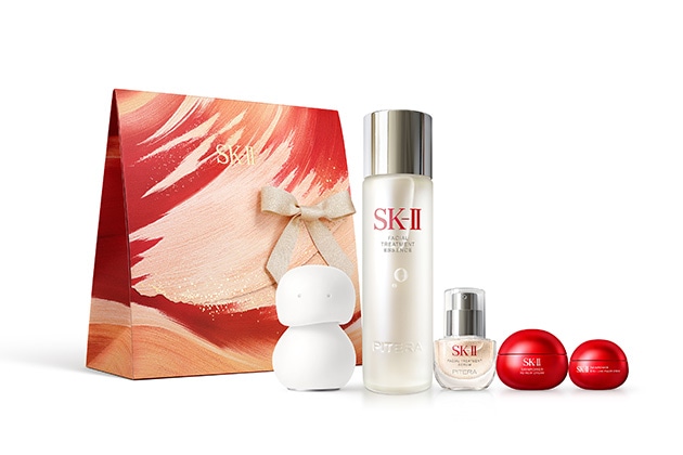 〈SK-II〉フェイシャル トリートメント エッセンス コフレ 2026 ホリデーコレクション 税込29,150円