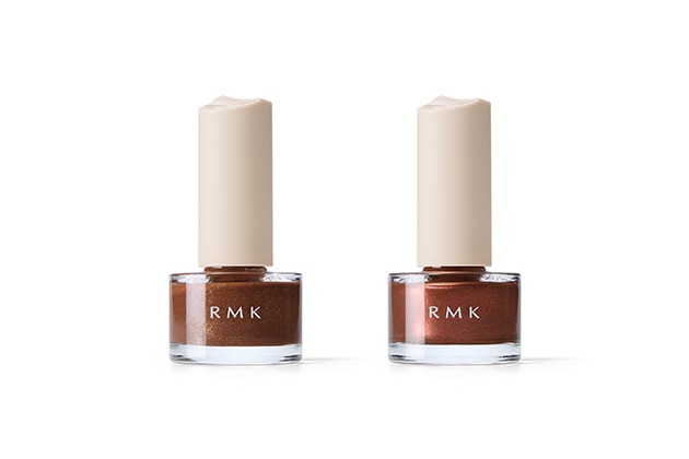 〈RMK〉シャイン ラッシュ ネイルカラー(限定2色) 各税込2,200円