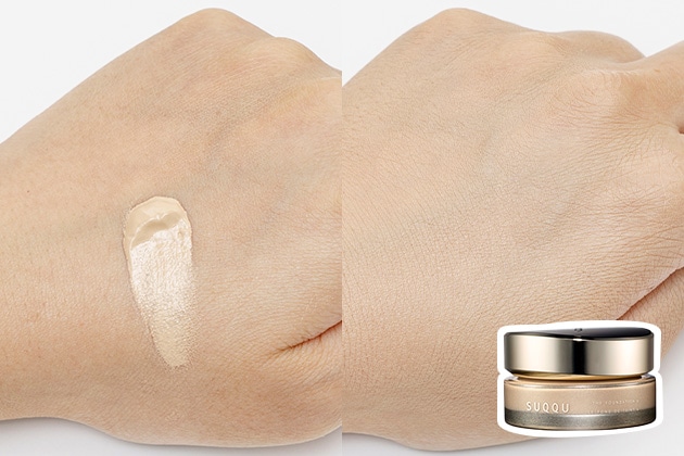 〈スック〉ザ ファンデーションe SPF25・PA++(020、105、110、115、125、200、205、210、220)(30g) 各税込14,300円、同 SPF30・PA++(025、030、130)(30g) 各税込14,300円