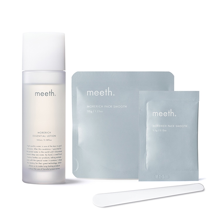 DEPACO特別　モアリッチエッセンシャルローション　白玉セット（モアリッチパック　スムース）