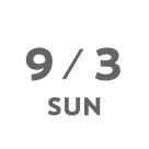 9/3 SUN