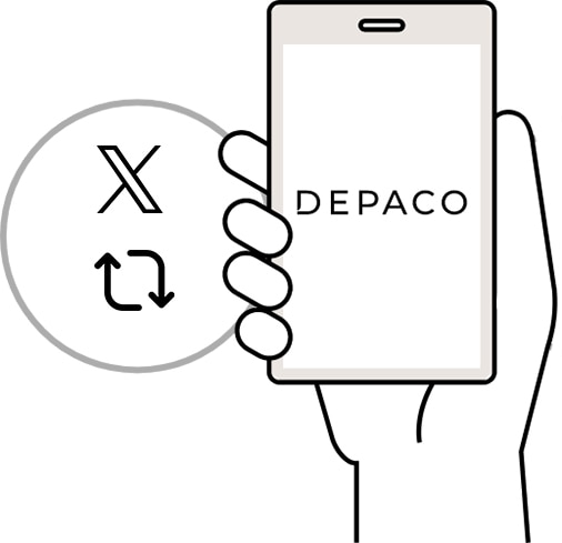 STEP.2 本キャンペーンへのご応募をお知らせする投稿をリポストして応募完了