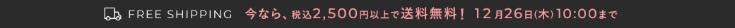 税込2,500円以上で送料無料