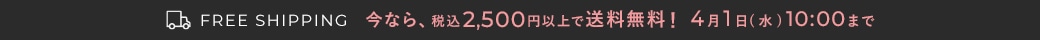 税込2,500円以上で送料無料
